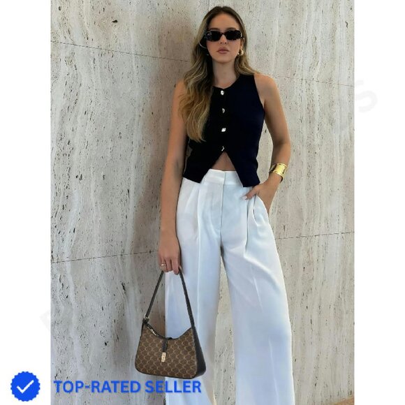 Women's Hobo Bag Chic Vegan Leather Crossbody Purse with Adjustable Strap - Picture 2 of 4